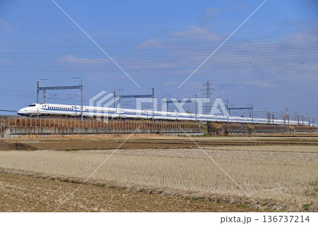 東海道新幹線 新横浜-小田原 JR東海 N700A系 X61編成(東京) のぞみ ひかり こだま 東海道新幹線 新横浜-小田原 JR東海 N700A系 X61編成(東京) のぞみ ひかり こだま 136737214