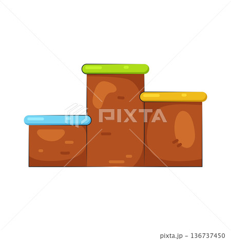 Illustration of winner stage 136737450