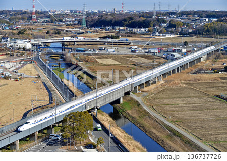 東海道新幹線 新横浜-小田原 JR東海 N700S系 J52編成(東京) のぞみ ひかり こだま 東海道新幹線 新横浜-小田原 JR東海 N700S系 J52編成(東京) のぞみ ひかり こだま 136737726