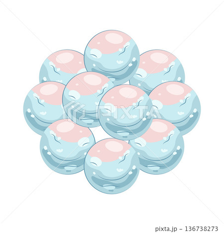 Illustration of bubble Illustration of bubble 136738273