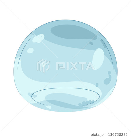 Illustration of bubble Illustration of bubble 136738283