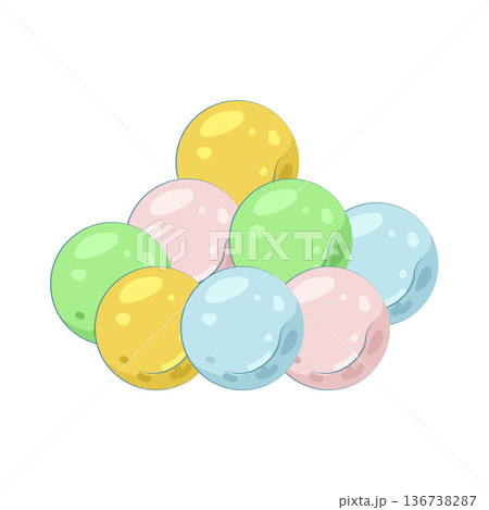 Illustration of bubble Illustration of bubble 136738287