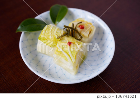白菜の漬物 白菜の漬物 136741621