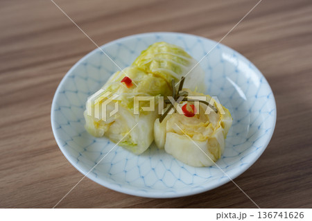 白菜の漬物 白菜の漬物 136741626