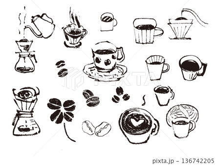 コーヒーいろいろ コーヒーいろいろ 136742205