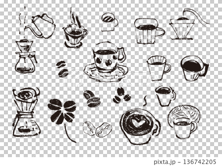 各種咖啡 136742205