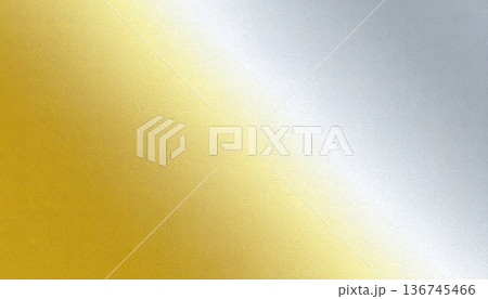 《AI画像》金と銀のグラデーション背景 136745466