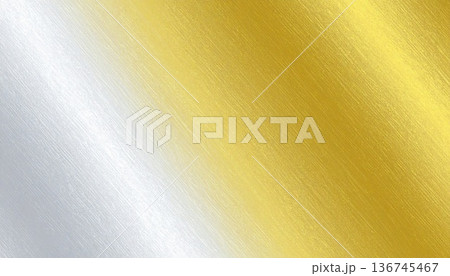 《AI画像》金と銀のグラデーション背景 《AI画像》金と銀のグラデーション背景 136745467