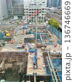 工事現場の風景 136746669