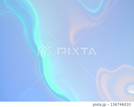 Ethereal Flowing Colors Abstract Background, Pastel Hues and Swirls 136746810
