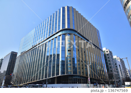 博多コネクテッド 博多駅前再開発ビル 西日本シティ銀行新本店 博多コネクテッド 博多駅前再開発ビル 西日本シティ銀行新本店 136747569