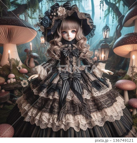 不思議の国のゴスロリドール⑧ 136749121