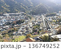 湯河原・新幹線と在来線線路展望 136749252