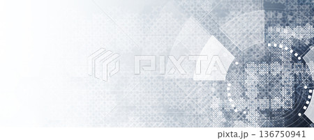 Ukrainian moderm technology background for science and business theme Ukrainian moderm technology background for science and business theme 136750941