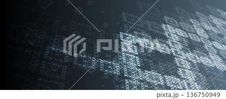 Ukrainian moderm technology background for science and business theme Ukrainian moderm technology background for science and business theme 136750949