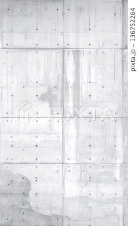 《AI画像》灰色のコンクリートの壁 136752264