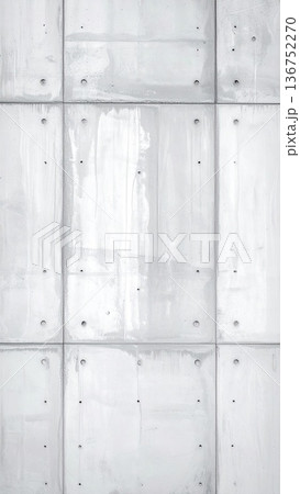 《AI画像》灰色のコンクリートの壁 136752270