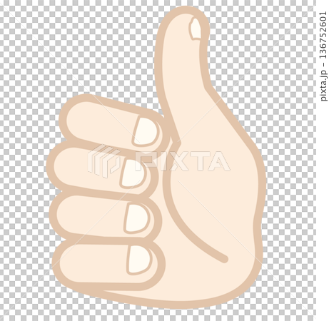 GOOD ハンドサイン いいね!thumbs-up GOOD ハンドサイン いいね!thumbs-up 136752601