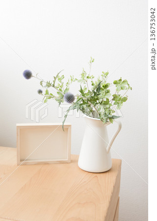 観葉植物のある部屋 136753042