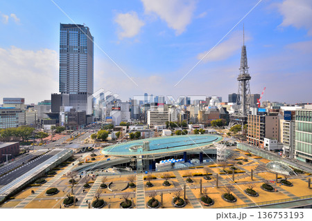 《愛知県》名古屋都市風景 栄の風景 《愛知県》名古屋都市風景 栄の風景 136753193