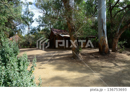 Old Western Cabin Old Western Cabin 136753693