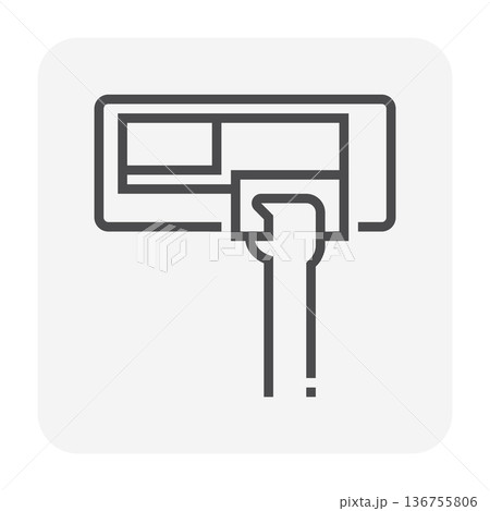 Air Filter Cleaning Icon 136755806