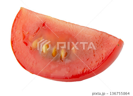 Fresh tomatoes isolated on a white background. Fresh tomatoes isolated on a white background. 136755864