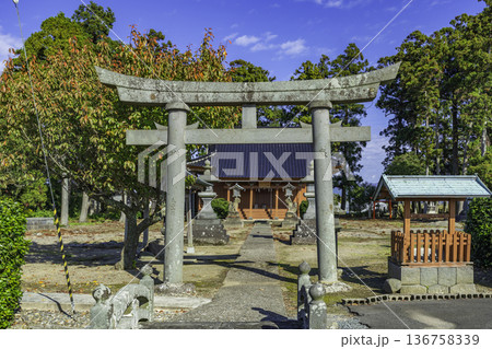 酒田　城輪神社　鳥居　山形県酒田市 136758339