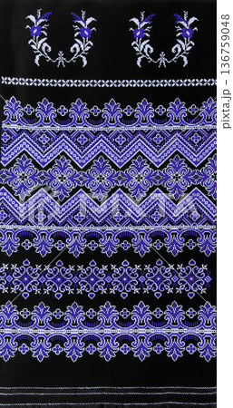 Ukrainian embroidery, folk arts and crafts Ukrainian embroidery, folk arts and crafts 136759048