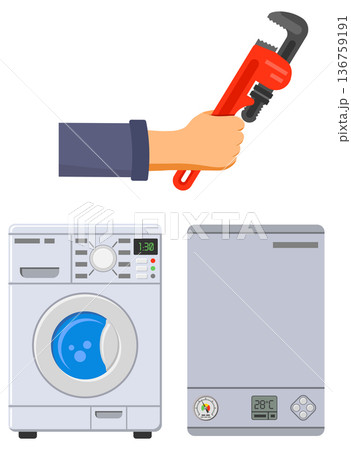 Plumbing Service Concept Plumbing Service Concept 136759191