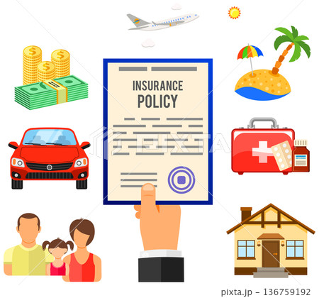 Insurance Services Concept Insurance Services Concept 136759192