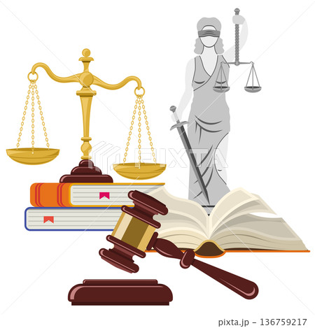 Law and Justice Concept 136759217