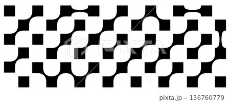 Connect square geometric pattern. Pixel metaball connections bg, pixilated abstract wallpaper Connect square geometric pattern. Pixel metaball connections bg, pixilated abstract wallpaper 136760779