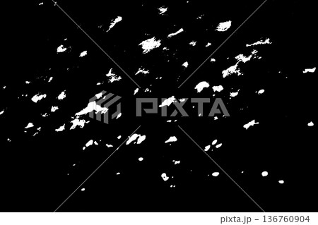 Grunge cement texture. Old scratched concrete wall bg, grunge brush effect 136760904