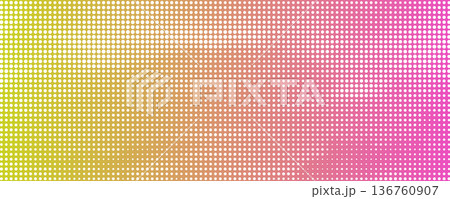 Pink sky halftone pattern. Half tone clouds Pink sky halftone pattern. Half tone clouds 136760907