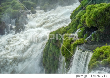 Iguazu falls waterfalls Scenic destination 136761715
