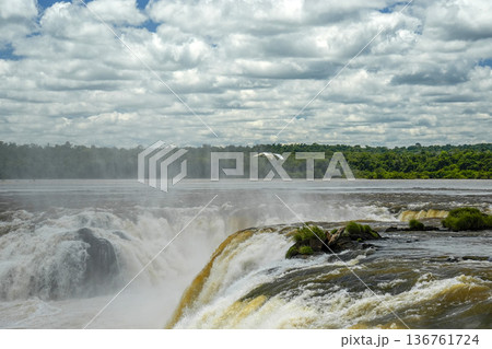 Iguazu falls waterfalls Scenic destination 136761724