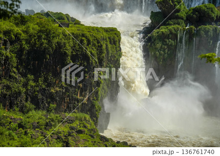 Iguazu falls waterfalls Scenic destination 136761740