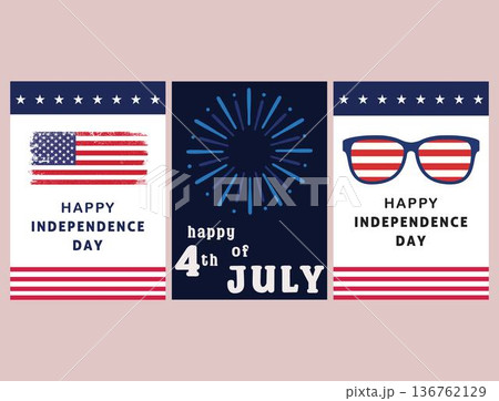 fourth of july celebration with fireworks and american flagthemed decorations and accessories isolated on transparent background fourth of july celebration with fireworks and american flagthemed decorations and accessories isolated on transparent background 136762129