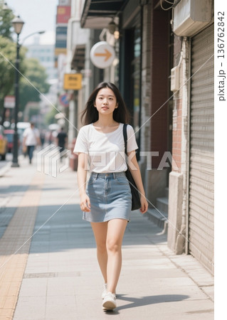 女子 女児 女の子 136762842