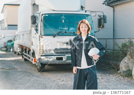 truck driver truck driver 136771167