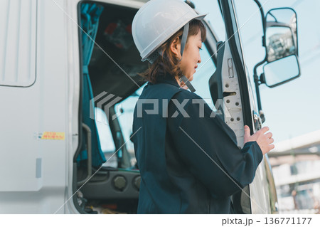 truck driver truck driver 136771177