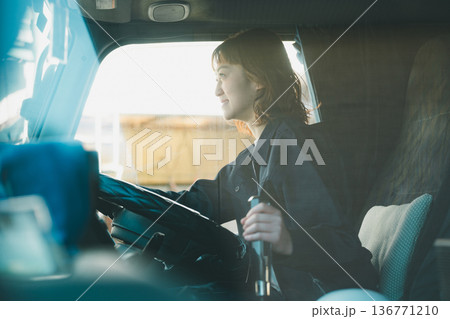 truck driver truck driver 136771210