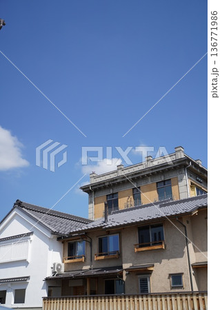 善光寺　参道　古い街並み 136771986