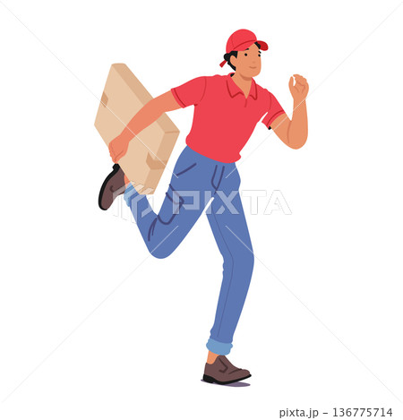 Efficient Courier Swiftly Delivers Parcel To Destination. Quick And Reliable Service Ensures Safe And Timely Delivery Efficient Courier Swiftly Delivers Parcel To Destination. Quick And Reliable Service Ensures Safe And Timely Delivery 136775714