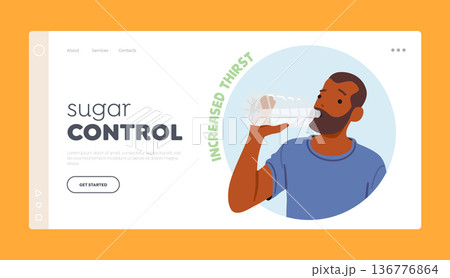 Sugar Control Landing Page Template. Symptom Of Diabetes, Excessive Thirst, A Condition Known As Polydipsia Sugar Control Landing Page Template. Symptom Of Diabetes, Excessive Thirst, A Condition Known As Polydipsia 136776864