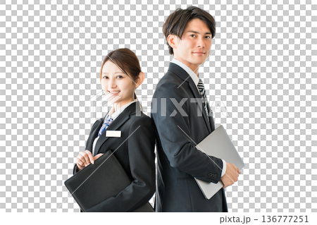 スーツを着た若い男女のアジア人ビジネスパーソン(プランナー,アドバイザー,バンカー,コンサルタント) スーツを着た若い男女のアジア人ビジネスパーソン(プランナー,アドバイザー,バンカー,コンサルタント) 136777251