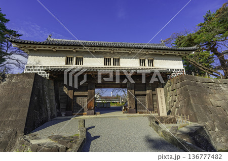 新発田城　表門　新潟県新発田市 136777482