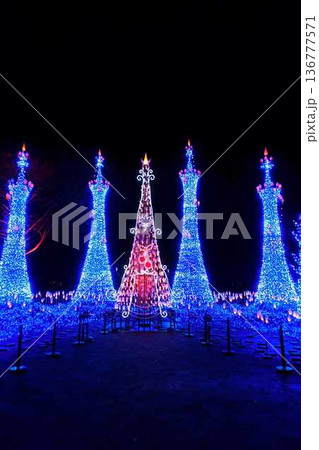 イルミネーション　寒河江市 136777571