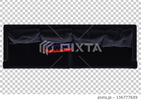 sofa isolate on a transparent background, interior furniture, 3D illustration, cg render sofa isolate on a transparent background, interior furniture, 3D illustration, cg render 136777689